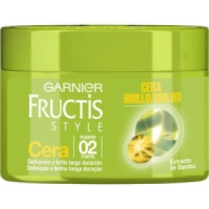 FRUCTIS STYLE cera de peinado fuerte con extracto de bambú t
