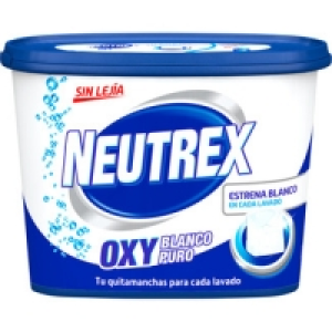 NEUTREX Oxy blanco puro quitamanchas sin lejía 18 dosis bote 3.74 €