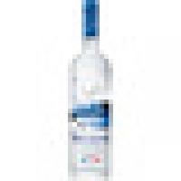 Hipercor  GREY GOOSE vodka destilado y embotellado en Francia botella 