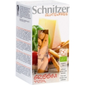 SCHNITZER grissinis pizza ecológicos sin gluten y sin lactos