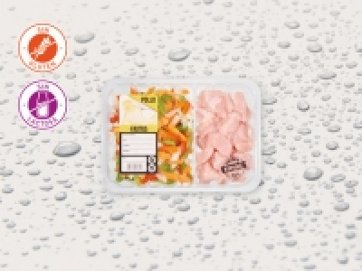 Salteado de pollo con verduras 4.12 €