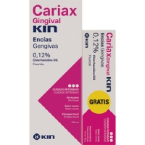 Hipercor  KIN Cariax Gingival enjuague bucal para encías delicadas 500