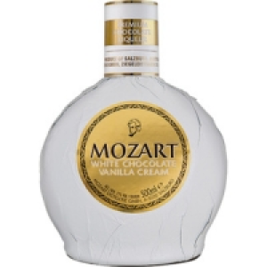 Hipercor  MOZART licor de crema de chocolate blanco y vainilla botella