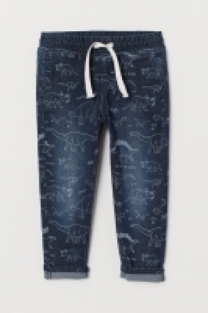 HM   Joggers vaqueros con estampado