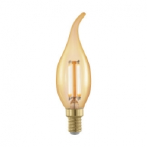 Bricoking  BOMBILLA E14 LED V35 4W AMBER 1700K 1STK