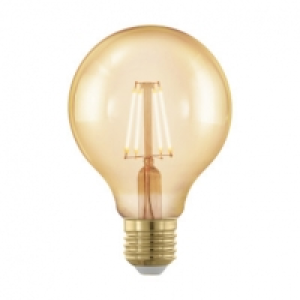 BOMBILLA E27 LED G80 4W AMBER 1700K 1STK