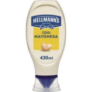 HELLMANNS mayonesa bocabajo envase 430 ml 2.05 €