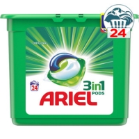 Hipercor  ARIEL Original detergente máquina líquido 3 en 1 Pods envase