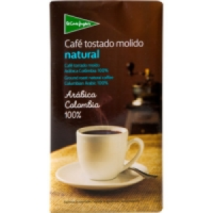 EL CORTE INGLES café molido natural Arábica Colombia 100% pa