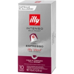 ILLY Intenso café espresso 100% arábica estuche 10 cápsulas
