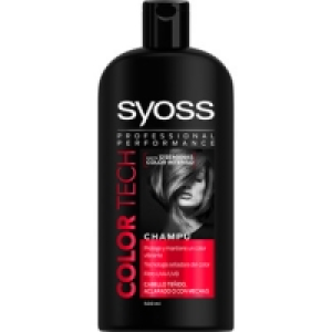 SYOSS Color Tech champú protege y mantiene un color vibrante