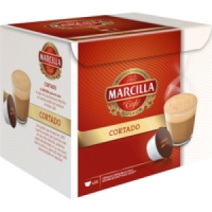 Hipercor  MARCILLA café cortado estuche 14 cápsulas compatibles con má