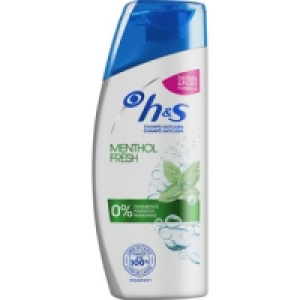 H&S champú anticaspa Menthol Fresh efecto refrescante frasco