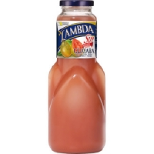 LAMBDA zumo de guayaba sin azúcares añadidos botella 1 l