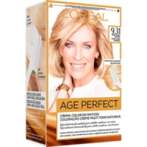 Hipercor  EXCELLENCE Age Perfect tinte rubio claro dorado nº 9.31 crem