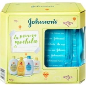 JOHNSONS BABY mochila azul con loción cuidado completo fras 9.27 €