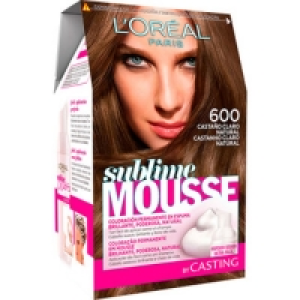 Hipercor  CASTING SUBLIME MOUSSE tinte permanente en espuma castaño cl