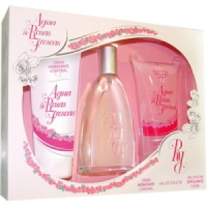 AGUA DE ROSAS eau de toilette femenina spray 150 ml + crema  10.76 €