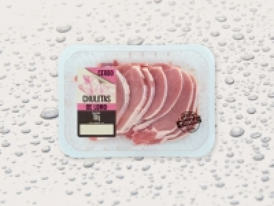 Chuletas de lomo de cerdo 2.39 €