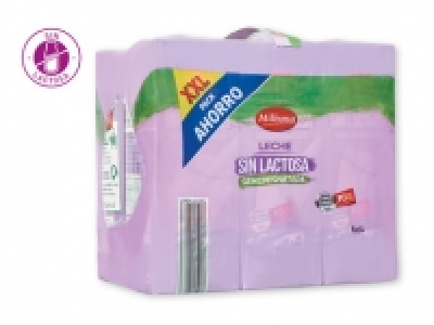 Milbona® Leche semidesnatada sin lactosa 4.26 €