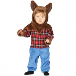 Disfraz Bebé - Hombre Lobo Baby 6-12 meses