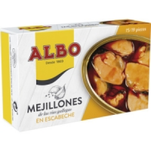 ALBO mejillones en escabeche de las rías gallegas 15-19 piez 3.65 €