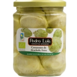 PEDRO LUIS corazones de alcachofa extra ecológicos frasco 25 6.95 €