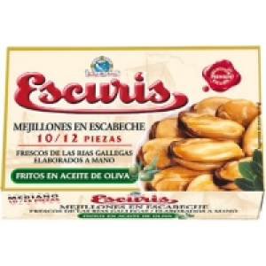 ESCURIS mejillones en escabeche de las rias gallegas fritos  3.80 €