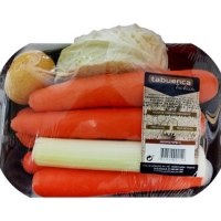 Hipercor  TABUENCA surtido de verduras con zanahoria, puerro, patata y