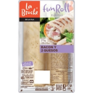 LA BROCHE Fun Roll flautas de bacon y 2 quesos 2 unidades en