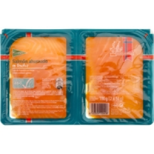 Hipercor  EL CORTE INGLES salmón ahumado en lonchas pack 2 x 50 g enva