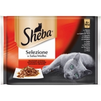 Hipercor  SHEBA SELEZIONE alimento húmedo para gatos selección de carn