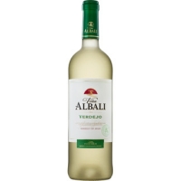 Hipercor  VIÑA ALBALI vino blanco verdejo D.O. Valdepeñas botella 75 c