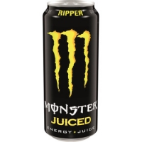 Hipercor  MONSTER Ripper bebida energética con taurina y ginseng lata 