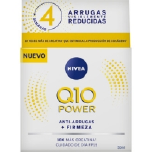 NIVEA Q10 Power crema cuidado de día anti-arrugas + firmeza  9.22 €