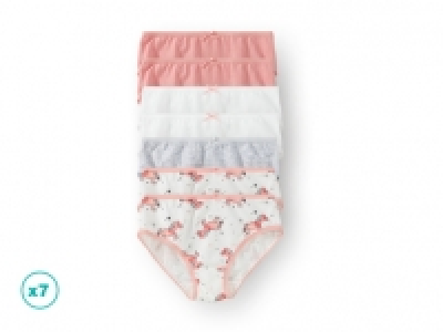 Lidl  Lupilu® Braguitas infantiles pack 7 | Culottes infantiles 