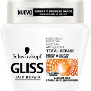 GLISS Hair Repair mascarilla nutritiva Total Repair con kera
