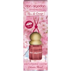 Hipercor  DON ALGODON ambientador perfumador de coche flor de cerezo e