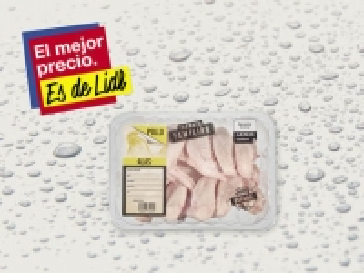 Alas de pollo 2.89 €