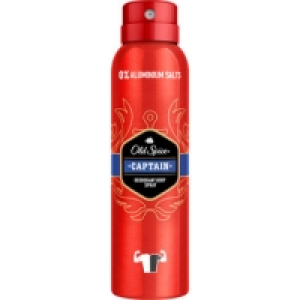 OLD SPICE desodorante Captain 0% sales de aluminio spray 150