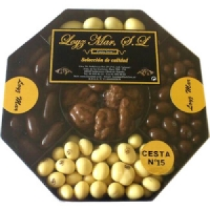 LOYZ MAR cesta nº15 Cora pasas y nuez con chocolate con lech 4.99 €