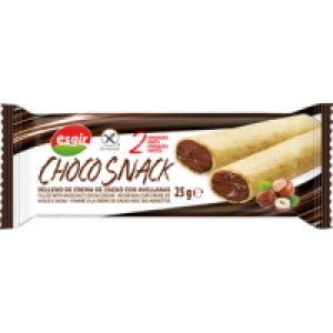 ESGIR Choco Snack barritas rellenas de crema de cacao con av