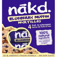 Hipercor  NAKD Blueberry muffin barritas de arándanos y nueces 100% na