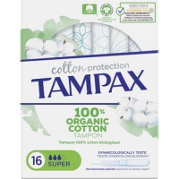 Hipercor  TAMPAX Cotton Protection tampones con aplicador super de alg