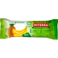 Hipercor  MITERRA barrita de frutas con 1/5 piña y 1/2 plátano sin glu