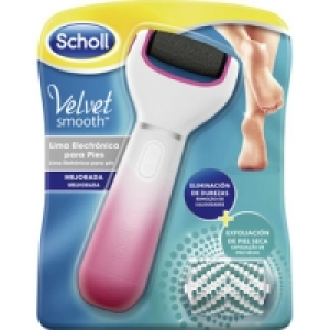 Hipercor  DR. SCHOLL Velvet Smooth whit Diamond Crystals lima electrón