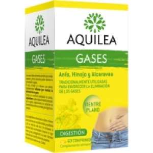 AQUILEA Gases Vientre Plano con anís, hinojo y alcaravea fav