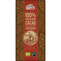 Hipercor  SOLE pasta pura 100% cacao de República Dominicana ecológico