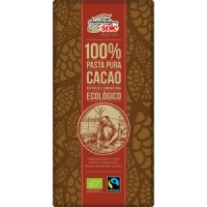 SOLE pasta pura 100% cacao de República Dominicana ecológico