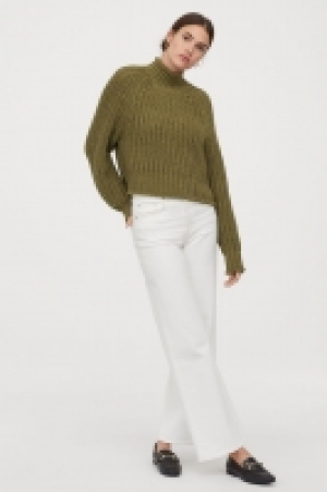 HM   Jersey de canalé cuello alto